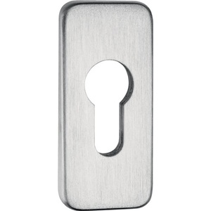 Aluminium F1 Escutcheon 0812/9003 <b>Key</b> Rosette 9 mm PZ <b>Square</b> EDI Curtain Poles Tracks & Accessories - Product Image 1