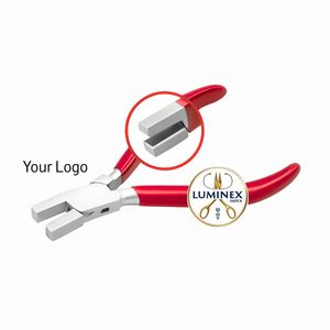 Pince à bec plat à mâchoire parallèle en acier inoxydable de fabricant direct poignée lisse et non marquante de haute qualité pour la mise en forme de flexion de fil - Product Image 2