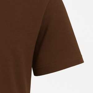 Camiseta de Hombre al por Mayor, de Alta Calidad, Informal, de Punto, Transpirable, Ecológica, de Color Sólido, de Media Manga, de Secado Rápido, Corte Regular, Cuello Redondo - Product Image 4