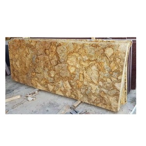 Dalle de marbre doré de l'Alaska Pierre naturelle polie pour les résidences de luxe en Inde Style de conception moderne pour les solutions graphiques - Product Image 1