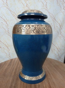 Urnas de cremación blancas de Ángel hechas a mano de la mejor calidad a precio mayorista Urna de cremación de metal para cenizas humanas y suministros funerarios - Product Image 5