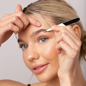 Outil de maquillage d'épilation de couleur blanche et noire de qualité supérieure pince à épiler à sourcils en acier inoxydable avec pointe pointue - Product Image 6