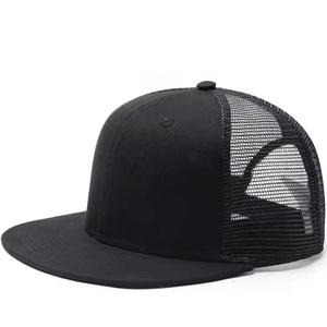 Gorras de béisbol y gorras de camionero de sarga de algodón 100% de alta calidad personalizadas para hombres y mujeres 5 paneles de malla impresa al por mayor - Product Image 1