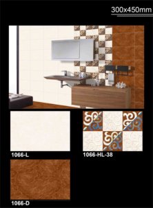 Carrelage de sol en porcelaine mat rustique 300x450mm pour salle de bain Carrelages muraux en céramique intérieure antidérapante résistante à la chaleur - Product Image 6