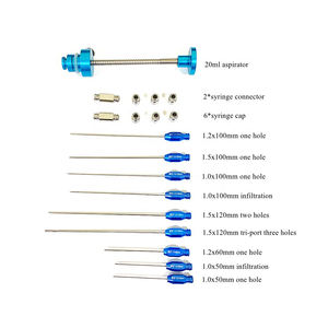 Instrument spécial de liposuccion manuelle-canule d'aspiration de graisse d'aiguille de liposuccion standard d'acier inoxydable - Product Image 2