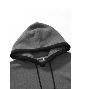 Sweat-shirts à capuche unisexe décontractés à coupe classique, vierges pour personnalisation, 100% coton molletonné/éponge française - Product Image 5
