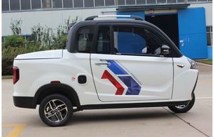 Tuk Tuk électrique à 3 roues pour passagers, tricycle à carrosserie fermée avec capacité de 3 places (D+3) - Product Image 4