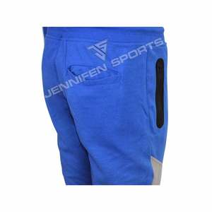 Hiver Homme Personnalisé Respirant Haute Qualité Hommes 100% Coton Polaire Twin Color's Tissu Survêtement, Zipper Up Hoodie,Also Drawstring - Product Image 5