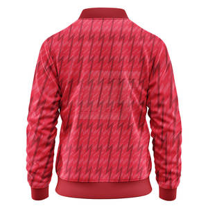 Veste à fermeture éclair intégrale sublimée pour homme, manches longues, légère, athlétique, pour la course à pied et l'exercice - Product Image 3