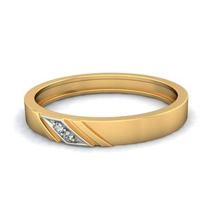 Ishi Diamonds <b>Men</b>’s 18k Gold Lab Grown Diamond <b>Ring</b> - Product Image 1