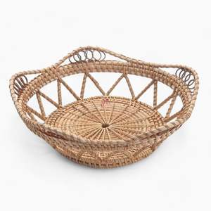 Cesta de pan de ratán Natural ovalada, cesta de frutas, cuencos tejidos, cesta de pan de ratán hecha a mano para servir desde Vietnam - Product Image 3