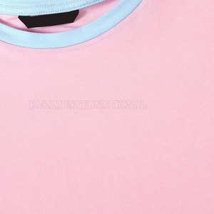 Conjunto de Top Corto y Pantalones Cortos de Algodón para Uso en Exteriores, Diseño Personalizado, Color en Contraste, Cómodo - Product Image 6