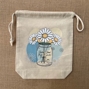 Sac fourre-tout à provisions en jute réutilisable écologique personnalisé de qualité supérieure fermeture à bouton en toile de jute naturelle laminée en vrac OEM pour femmes - Product Image 5