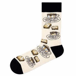 Chaussettes fantaisie pour marié et témoin de mariage, avec texte élégant, thèmes amusants pour la fête de mariage, en coton peigné de haute qualité, Turquie - Product Image 2