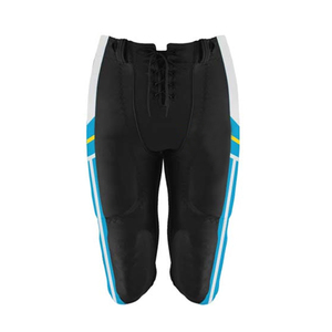 Uniformes de fútbol americano de poliéster 100% de alta calidad hechos a medida, impresión por sublimación de secado rápido, conjunto transpirable con logotipo personalizado - Product Image 3