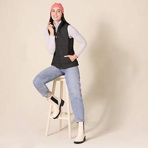 Venta Directa de Fábrica, Chaleco Acolchado con Cierre y Cuello en V, Personalizable, Transpirable, de Alta Calidad, para Hombre, Invierno, Casual - Product Image 2