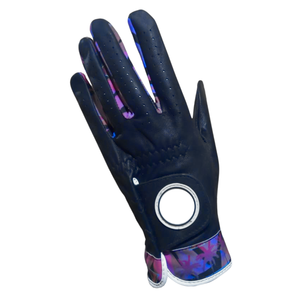 Guante de Golf Personalizado de Cuero Genuino, Transpirable, de Dedo Completo, para Mano Izquierda, Antideslizante, con Agarre Elástico, para Hombre y Mujer - Product Image 3