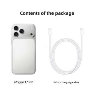 Smartphone 17 Pro débloqué d'origine, version américaine, 256 Go/512 Go/1 To/2 To, orange cosmique, bleu profond, OEM, garantie 3 ans - Product Image 3