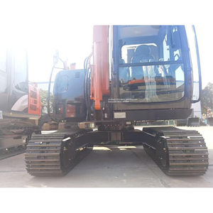 Mini-excavatrice Hitachi ZX65 d'occasion de haute qualité, 6 tonnes, machine à chenilles hydraulique, composants principaux : pompe à engrenages, roulement, Yanmar Japon - Product Image 6