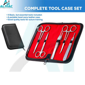 ALMAC Kit de práctica de sutura de alta calidad Fuente de alimentación manual Almohadilla de sutura de silicona para escuelas y clínicas de capacitación médica - Product Image 4