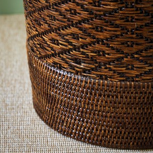 TienPhong Wholesale Inya Rattan Laundry <b>Bin</b> - Handwoven Natural Clothes Hamper <b>for</b> Bathroom & <b>Bedroom</b> Storage - Product Image 4