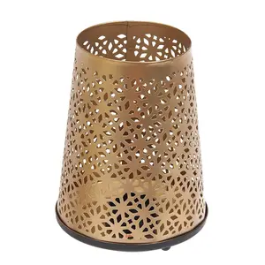 Tempat Lilin Teh Logam Desain Terbaru untuk Dekorasi Pernikahan Tersedia dengan Harga Grosir dari India
