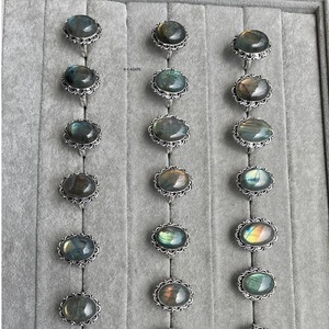 <b>LABRADORITE</b> RING | WHOLESALE MULTI FIRE <b>LABRADORITE</b> SILVER RING |LOOSE GEMSTONE <b>LABRADORITE</b> SILVER PLATED RING - Product Image 6