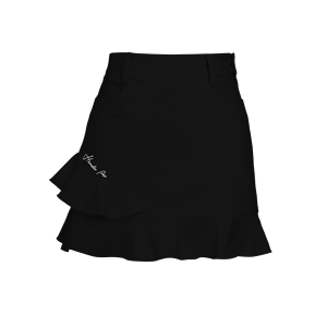 Jupe de golf élégante et respirante 100 % polyester pour femme Handee avec fermeture boutonnée – Accessoire vestimentaire stylé - Product Image 4