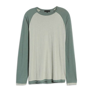 เสื้อยืดแขนยาวผู้ชายทรงโอเวอร์ไซส์ ผ้าฝ้ายลำลอง สตรีทแวร์ คอกลม นุ่มสบาย แฟชั่น เสื้อผ้า สกรีนโลโก้ได้ - Product Image 4