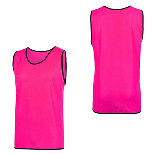Maillots d'entraînement en mesh pour équipes de scrimmage, uniformes de football, gilets d'entraînement pour le sport, prix de gros, prix bas - Product Image 3