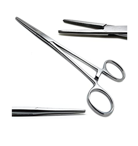 คีมห้ามเลือดสำหรับผ่าตัดทำจากสเตนเลสชุดเครื่องมือแบบแมนนวลสำหรับการผ่าตัดทั่วไป - Product Image 1