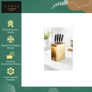 Best Bulk Selling Modern Design Standing Type Durable Luxury Marble Knife <b>Holder</b> Tableware Waterproof Eco-Friendly Kitchen Use - Product Image 3