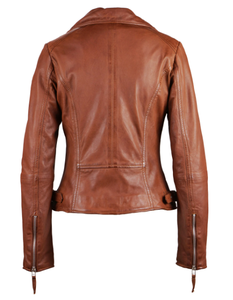 Veste en cuir véritable de qualité supérieure pour les femmes Fashion Wear - Product Image 4