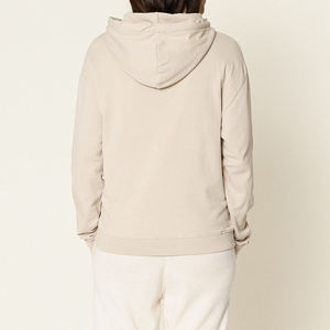 Sudaderas con capucha para mujer 100% Sudadera con capucha de algodón puro para mujer Sudadera con capucha orgánica Sudadera para mujer con capucha - Product Image 6