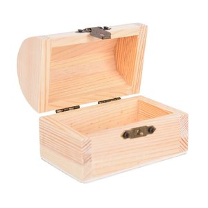 Brazaletes de almacenamiento Caja de baratija de madera natural con acabado de esmalte Diseño hecho a mano Caja de joyería Collar Pendiente - Product Image 2
