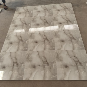 Carreaux de sol en porcelaine polie et émaillée de 60x60 cm, carreaux de sol carrés de qualité supérieure, surface brillante, solutions de revêtement de sol de luxe - Product Image 4