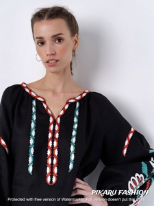 เสื้อทูนิคสำหรับใส่ในร้านเสริมสวยและสปาสำหรับผู้หญิงเสื้อคลุมยูนิฟอร์มแฟนซีมีกระเป๋าให้เลือก - Product Image 3