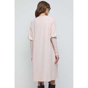 Cárdigan Informal Largo de Punto con Bolsillos, 100% Poliéster - Product Image 5