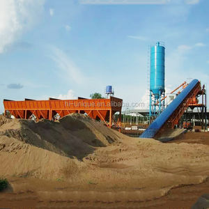 Station <span class=keywords><strong>de</strong></span> malaxage auto-chargeante à bas <span class=keywords><strong>prix</strong></span> <span class=keywords><strong>de</strong></span> 60 m3/h avec silo à ciment bouilli pour la production <span class=keywords><strong>de</strong></span> pièces préfabriquées - Product Image 4