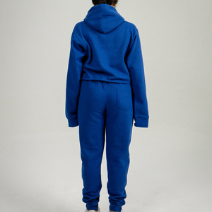 Conjunto Deportivo de 2 Piezas para Mujer, Algodón Suave de Primera Calidad, Mangas Largas, Diseño Recortado, Lavado, Impermeable, Secado Rápido, Estilo Hip Hop - Product Image 5