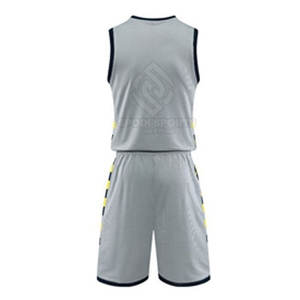 Conjunto de uniforme de baloncesto personalizado, uniforme de baloncesto sublimado con nombre de equipo e impresión de logotipo - Product Image 2