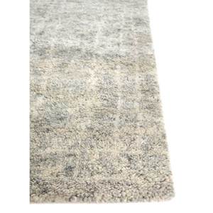 Alfombras de Lana Anudadas a Mano Entropy Gris Negro Skwl-409, Alfombra Rectangular de Color Sólido para Sala de Estar, Coche, Entrada y Pasillo - Product Image 4