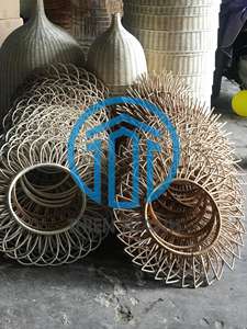 Natural <b>Oval</b> Rattan Wall <b>Mirror</b> Handwoven Natural Wicker Frame Bohemian Home Wall Decorative <b>Mirror</b> - Product Image 5