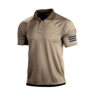 Nouveaux polos respirants au design élégant T-shirt polo en gros imprimé en 3D Chemises polo pour hommes en coton biologique 100% - Product Image 3