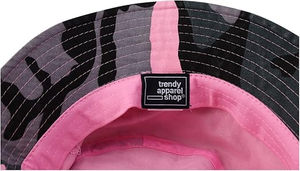 Sombrero de Pescador Unisex de Algodón Estampado de Diseño Personalizado con Logotipo Bordado en Color Sólido, Precio al por Mayor, Patrón de Dibujos Animados - Product Image 4