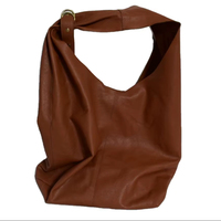 Sac fourre-tout vintage en cuir véritable Moroccan Soul pour toutes les saisons