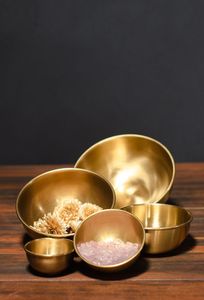 Bol de service en laiton fait main extra-large pour les traiteurs de mariage et les présentoirs de table de service de banquet traditionnel - Product Image 3