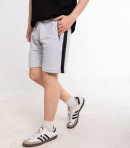 กางเกงขาสั้นผ้าโพลีเอสเตอร์รัดรูปสำหรับผู้ชาย - Product Image 1