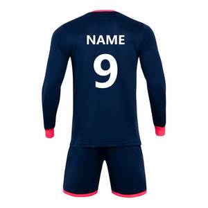 Conjunto de camiseta de fútbol sublimado personalizado para hombre, ropa de fútbol exclusiva con estampado de transferencia de calor para adultos - Product Image 2