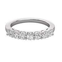Bague solitaire pour femme en diamant 9K cultivé en laboratoire, taille ronde, éclat brillant